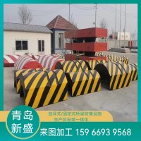 新盛出品 公路防撞設(shè)施 道路防刮擦設(shè)備柔性恢復耗能